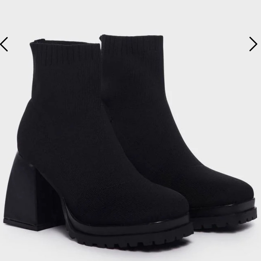 DOLLS KILL FRESH HUSTLE ANKLE BOOTS